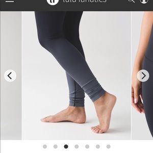 EUC Lululemon sz 10 Black Ombré Wunder Under